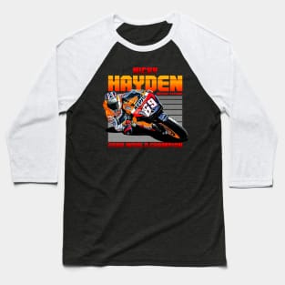 Nicky Hayden 2006 Champion Retro Baseball T-Shirt